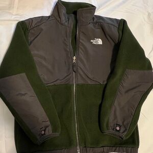 The North Face Green and Gray Kids Jacket